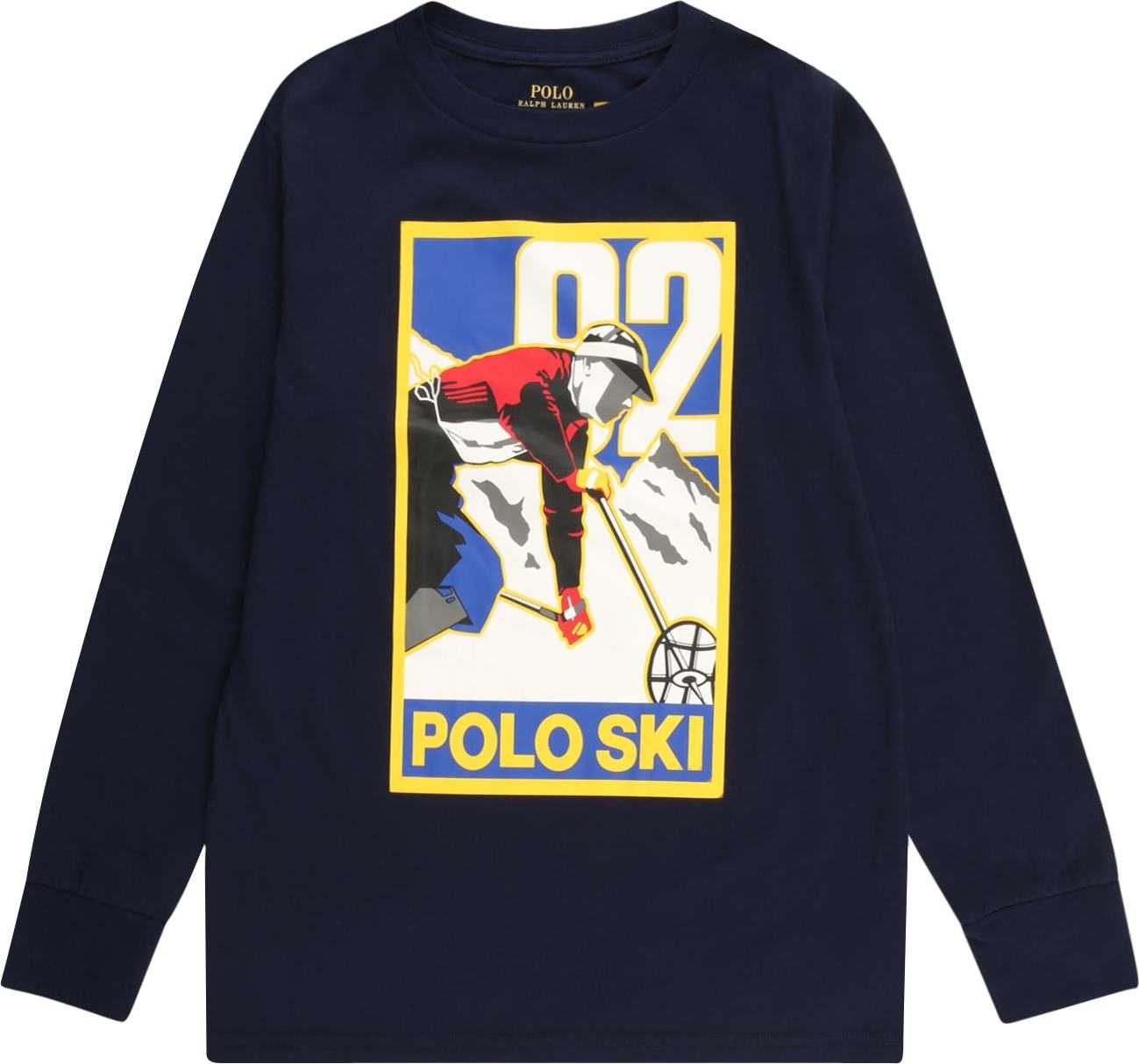 Polo Ralph Lauren Tričko modrá / mix barev