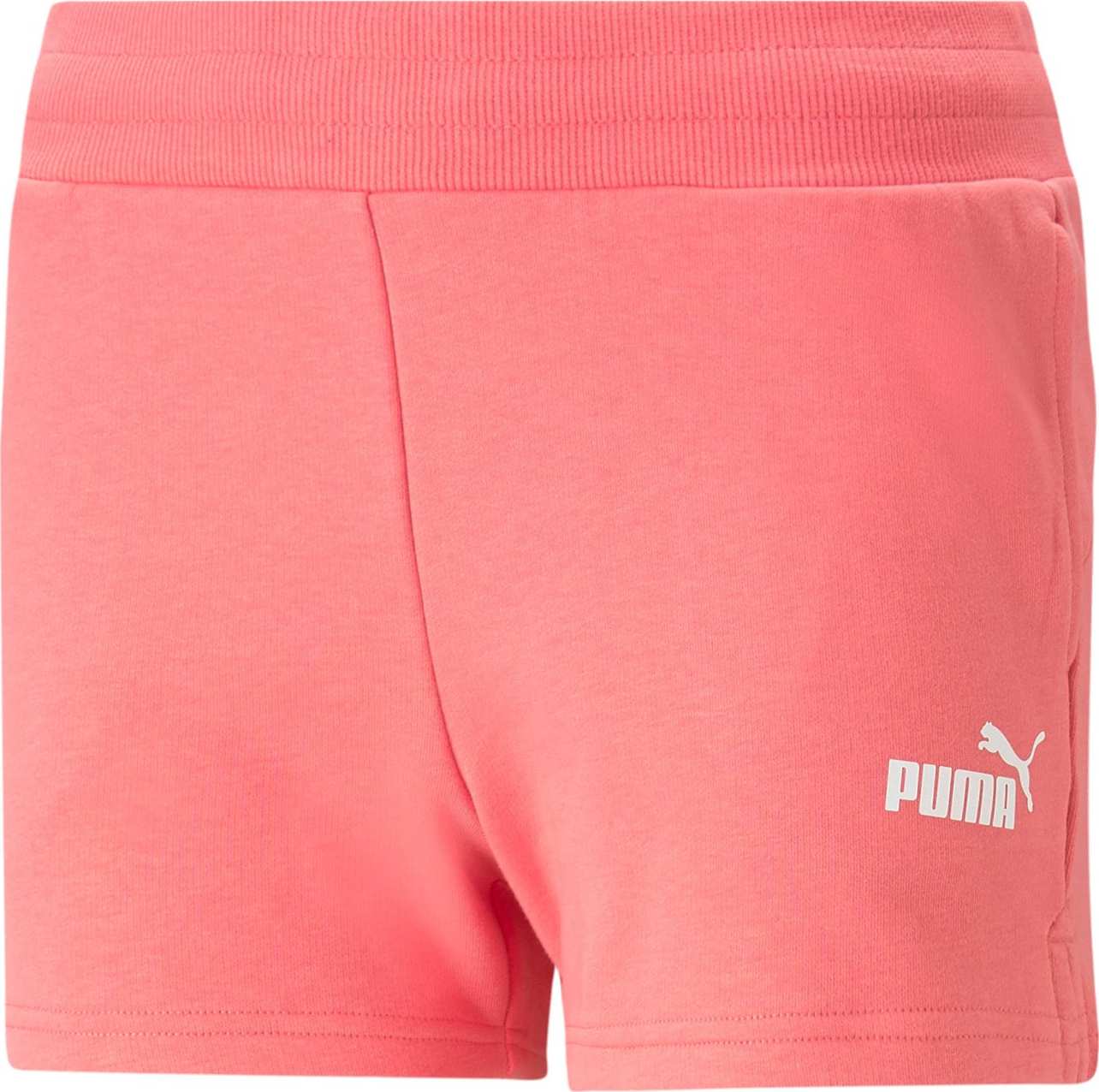 PUMA Sportovní kalhoty pink / bílá