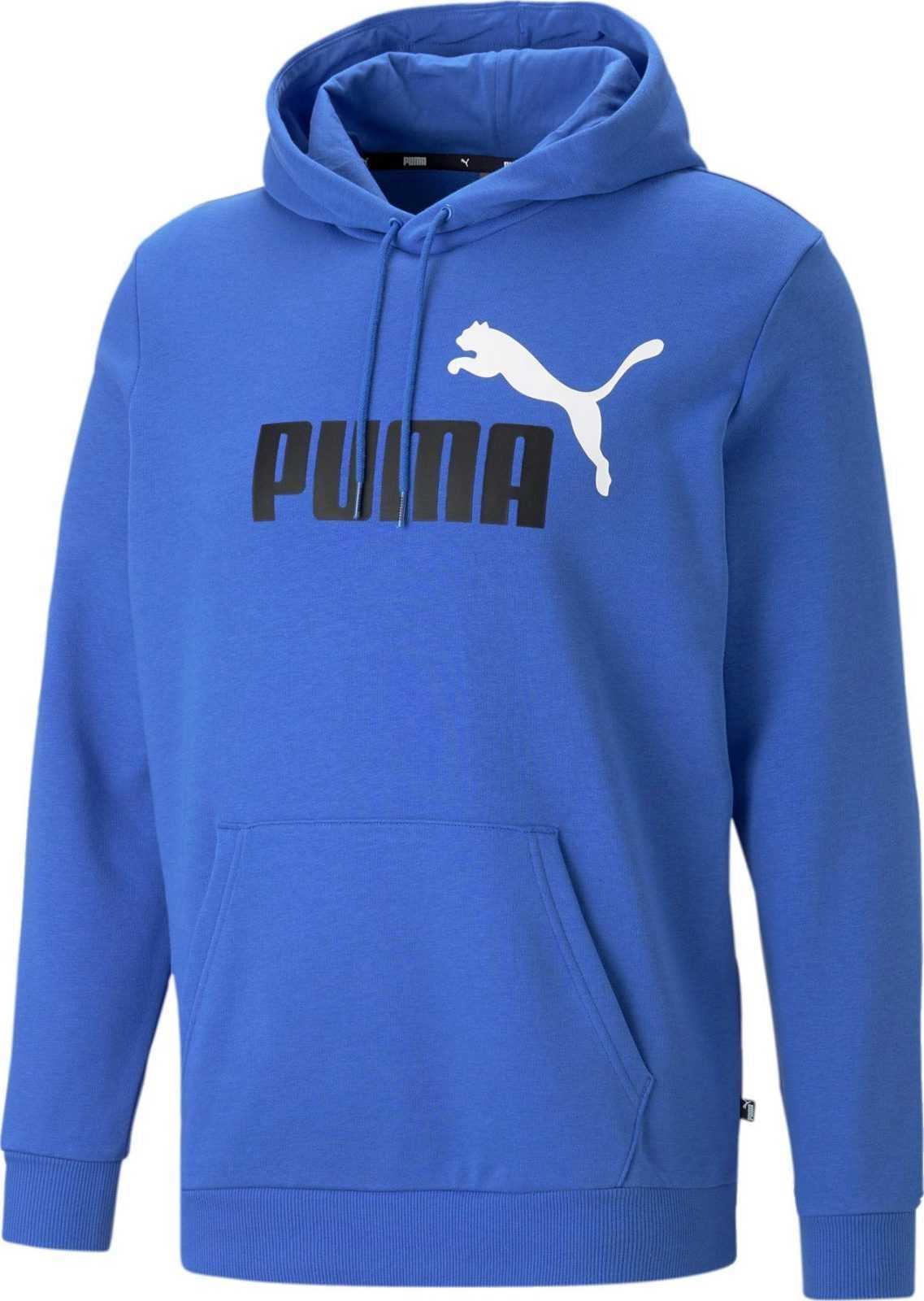 PUMA Sportovní mikina královská modrá / černá / bílá