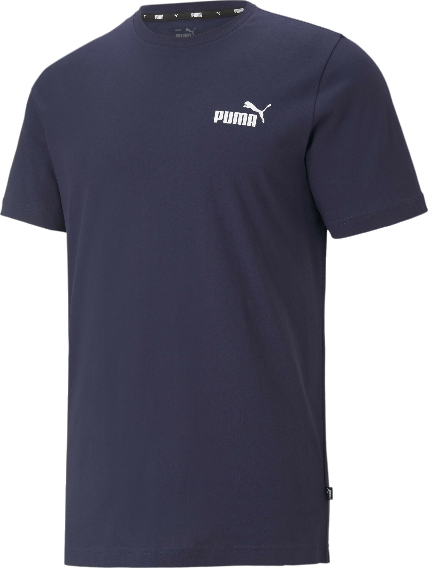 PUMA Tričko námořnická modř / bílá