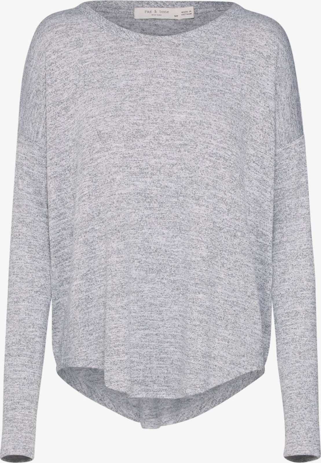 rag & bone Svetr 'Hudson L/S' šedá