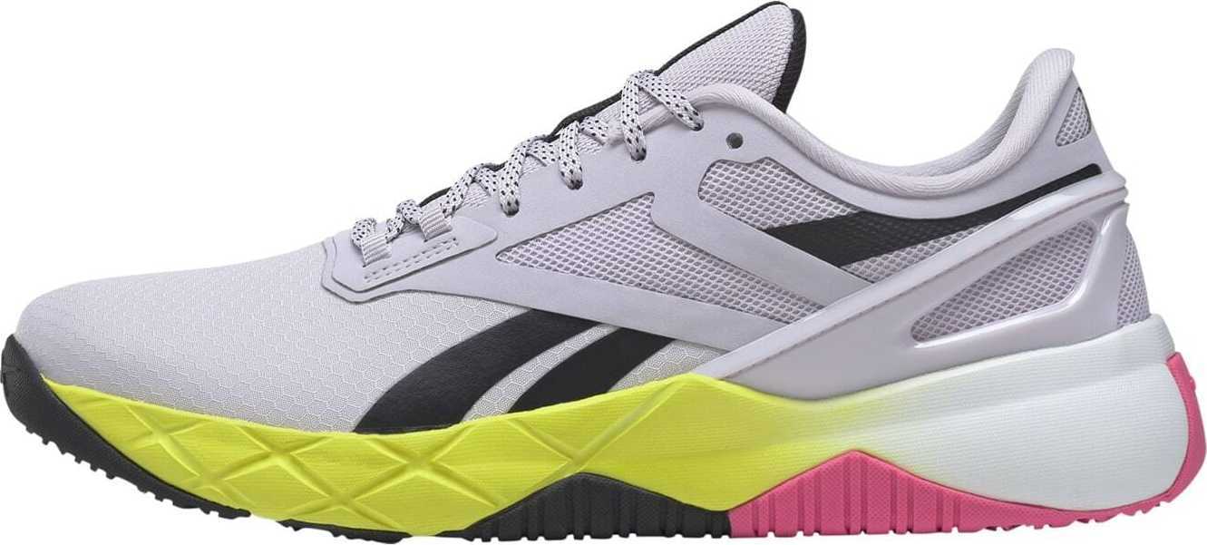 Reebok Sport Sportovní boty 'Nanoflex TR' svítivě žlutá / šedá / fialová / pink / černá