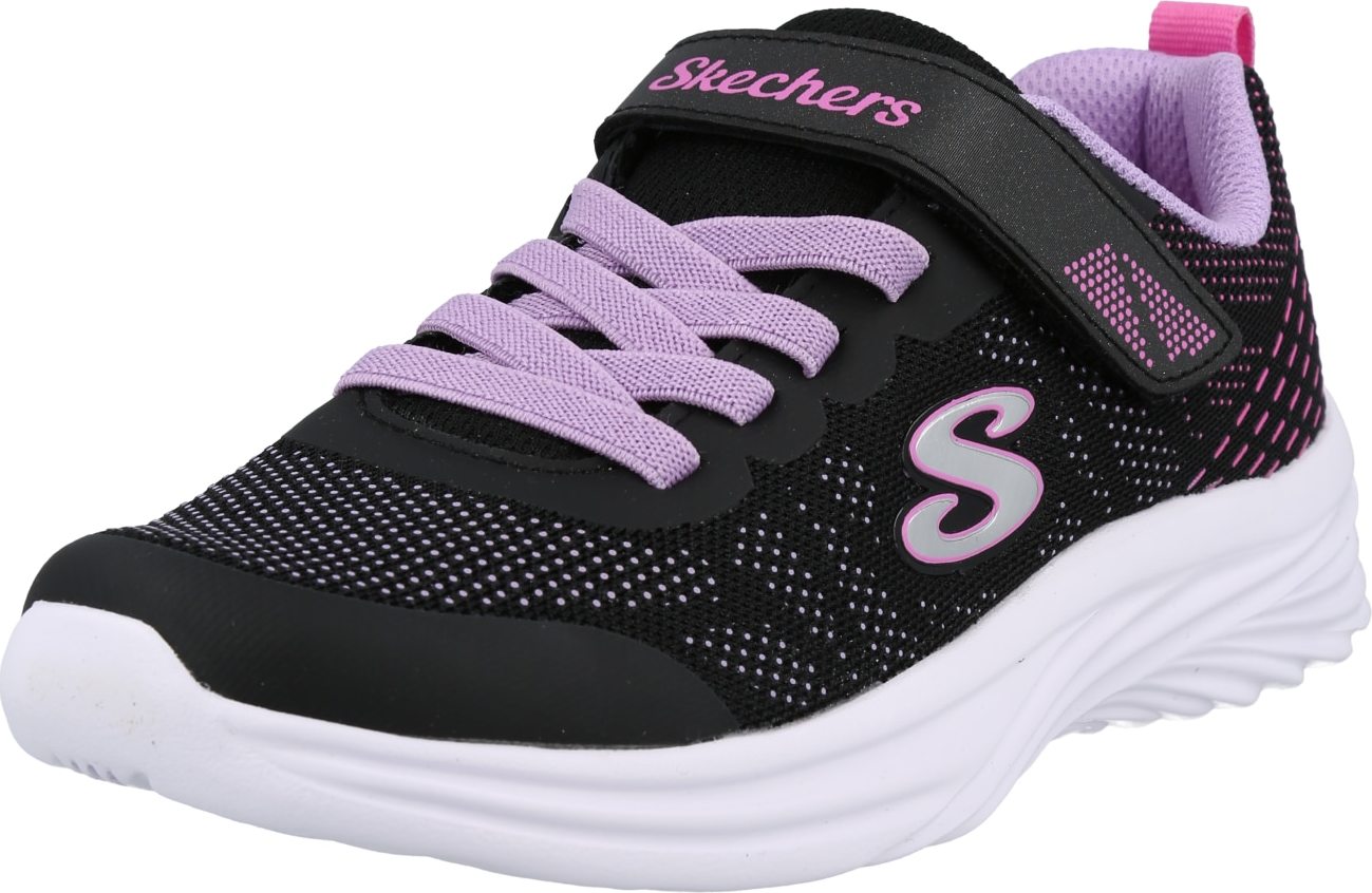 SKECHERS Tenisky 'Dreamy Dancer' orchidej / pastelová fialová / černá