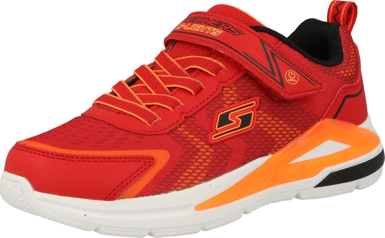 SKECHERS Tenisky 'TRI-NAMICS' oranžová / krvavě červená / černá