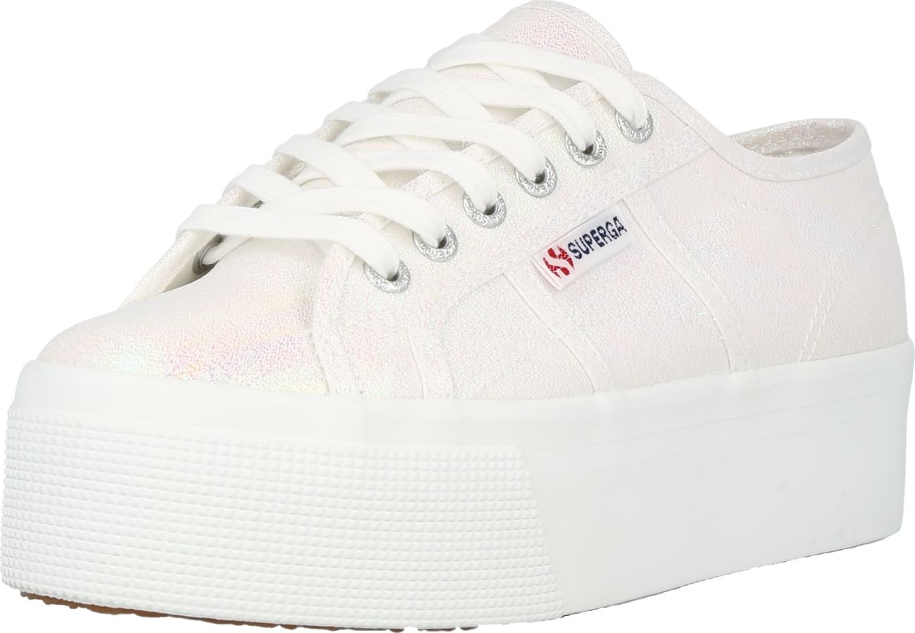 SUPERGA Tenisky 'Lame' bílá