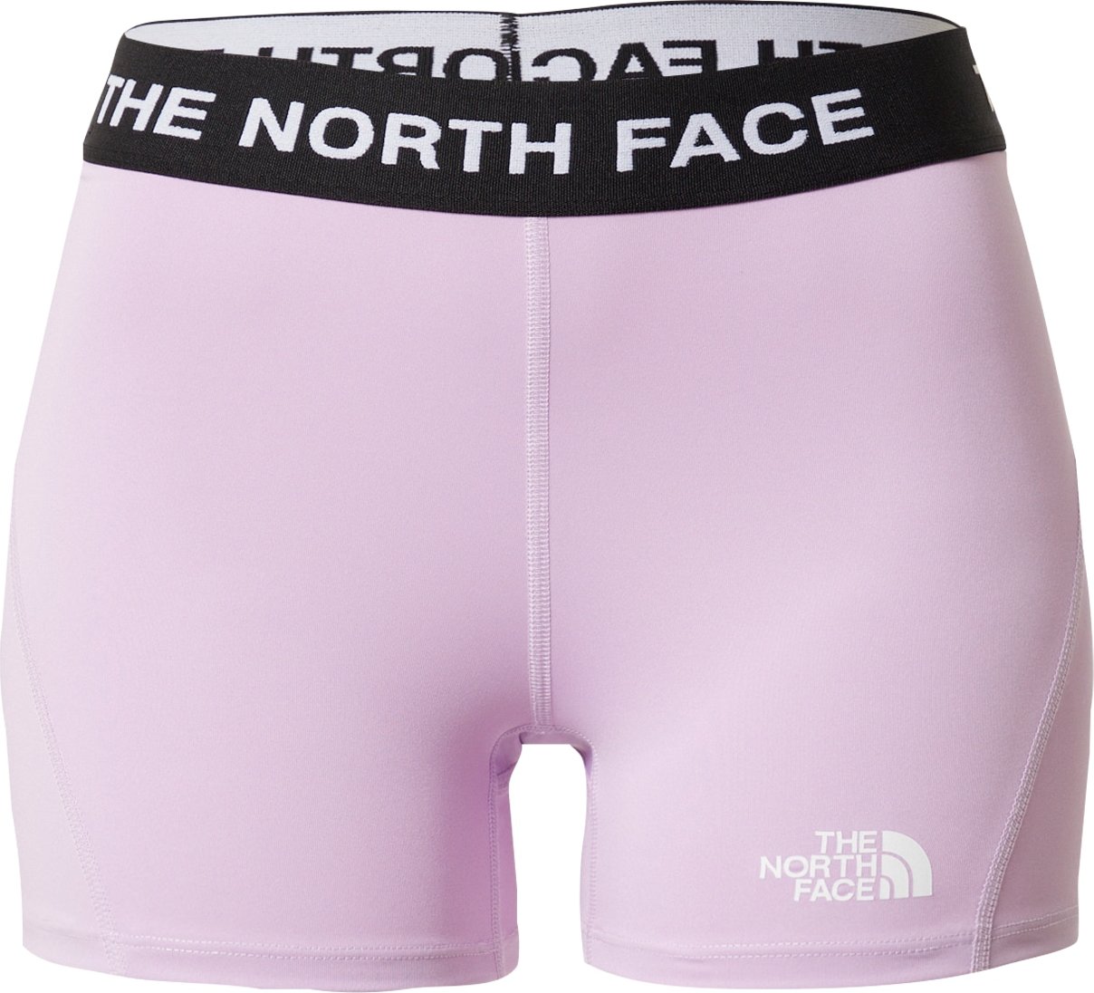 THE NORTH FACE Sportovní kalhoty fialová / černá / bílá