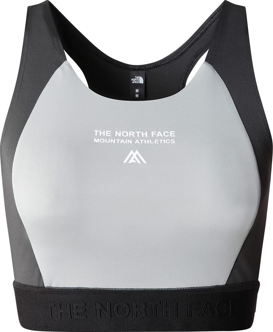 THE NORTH FACE Sportovní podprsenka 'MA' šedá / černá / bílá