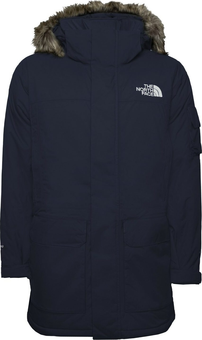 THE NORTH FACE Outdoorová bunda 'McMurdo' námořnická modř / bílá