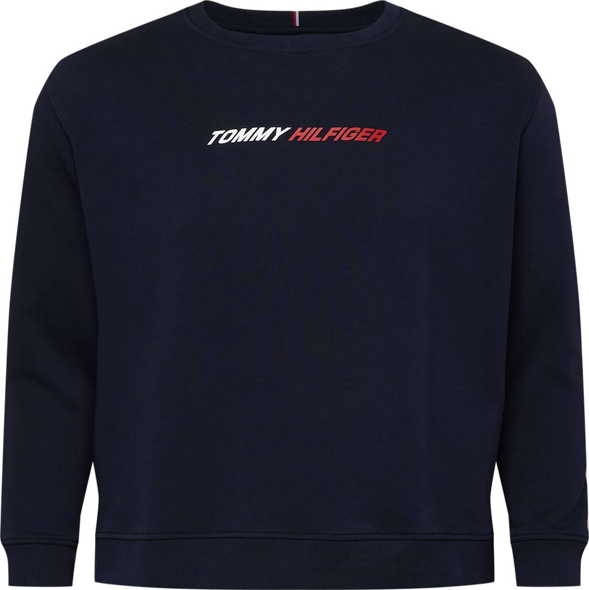 Tommy Hilfiger Curve Mikina noční modrá / červená / bílá