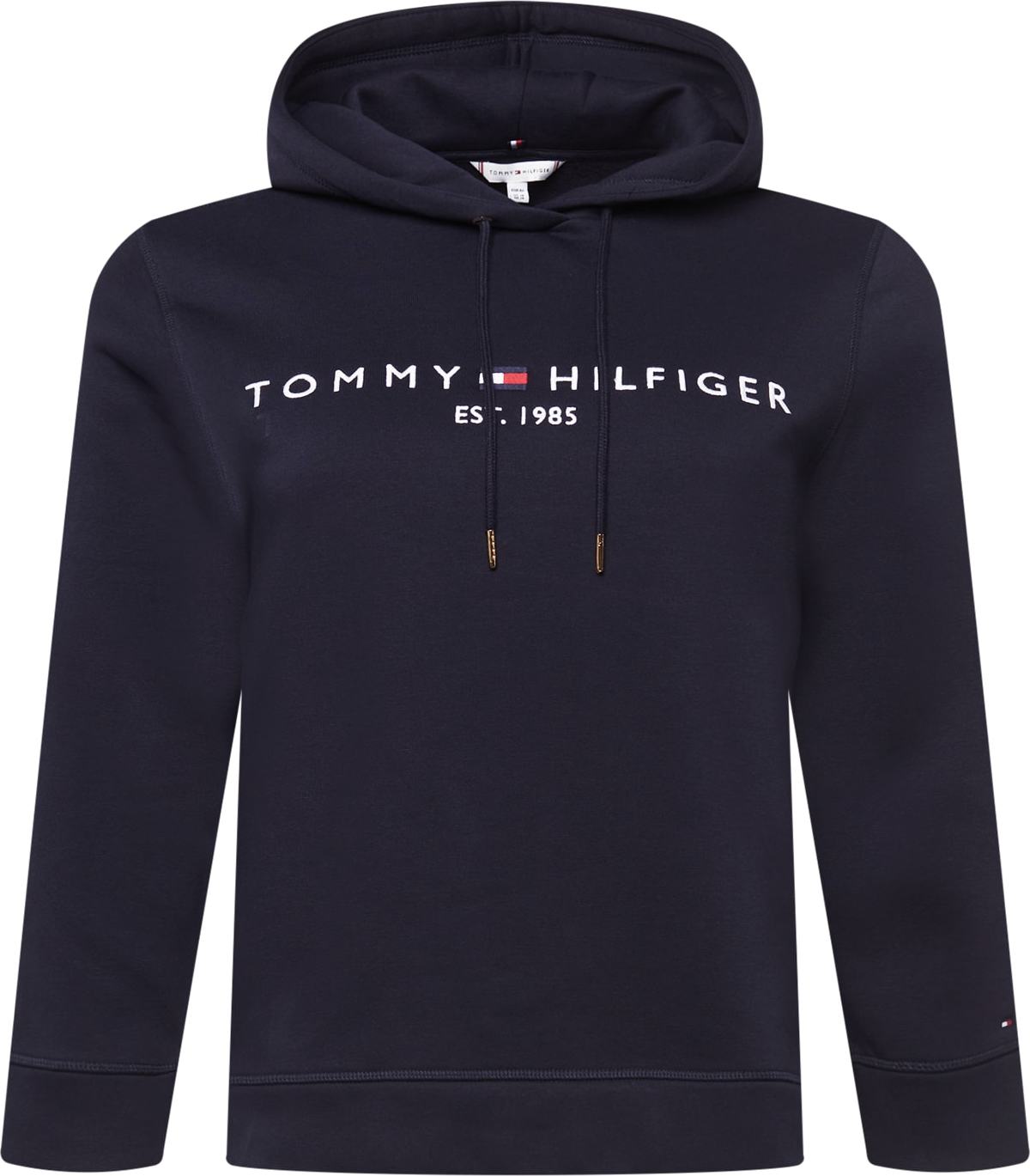 Tommy Hilfiger Curve Mikina tmavě modrá / červená / bílá