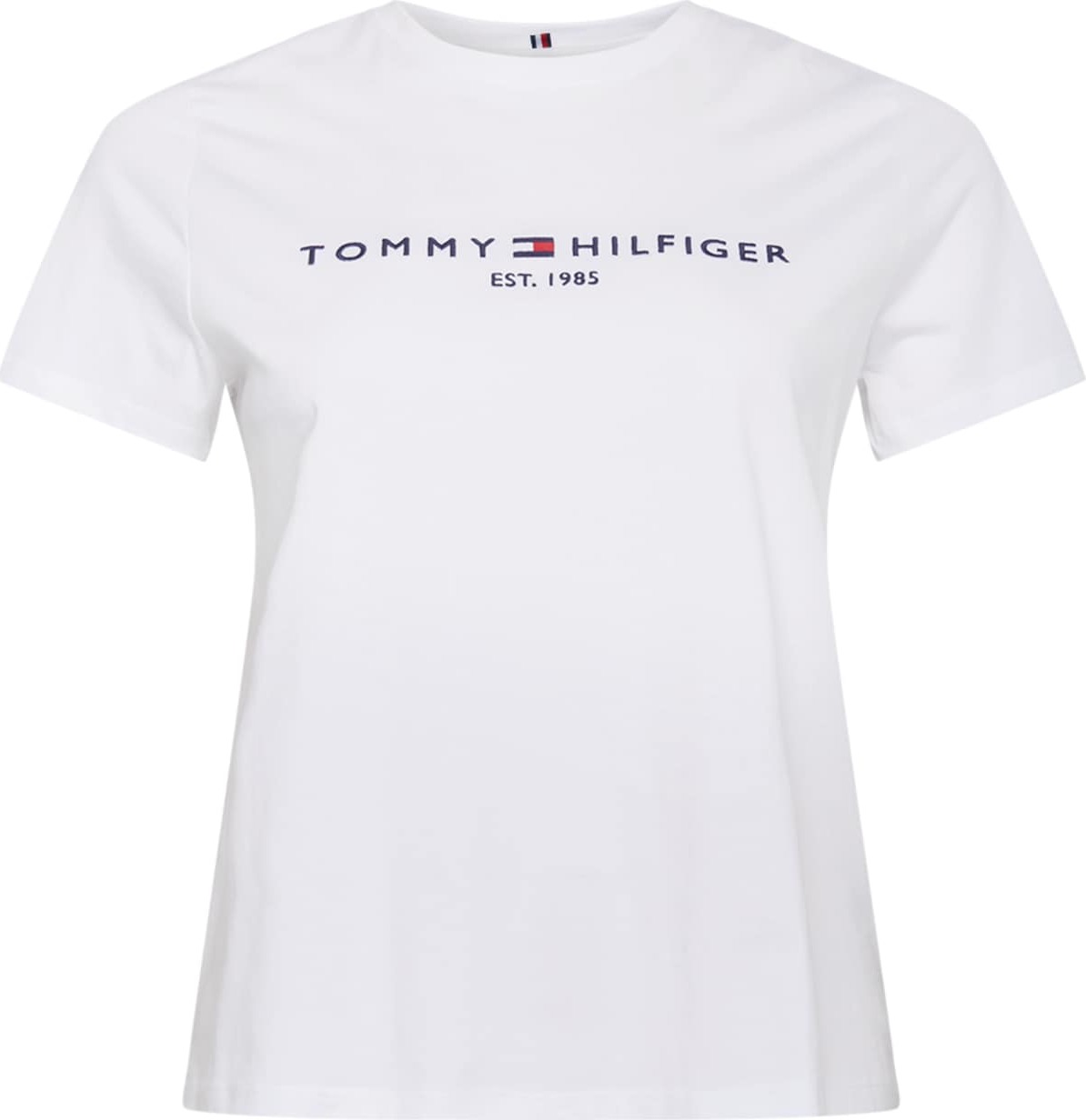 Tommy Hilfiger Curve Tričko tmavě modrá / červená / bílá