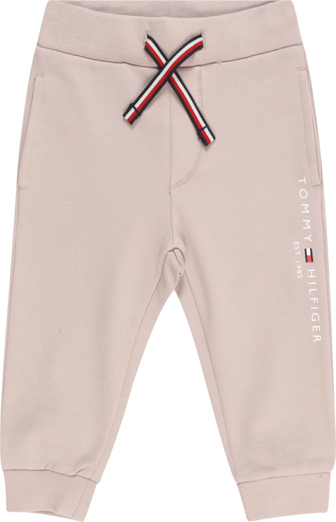 TOMMY HILFIGER Kalhoty námořnická modř / režná / červená