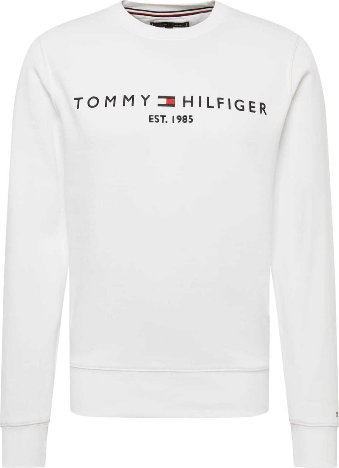 TOMMY HILFIGER Mikina námořnická modř / červená / bílá