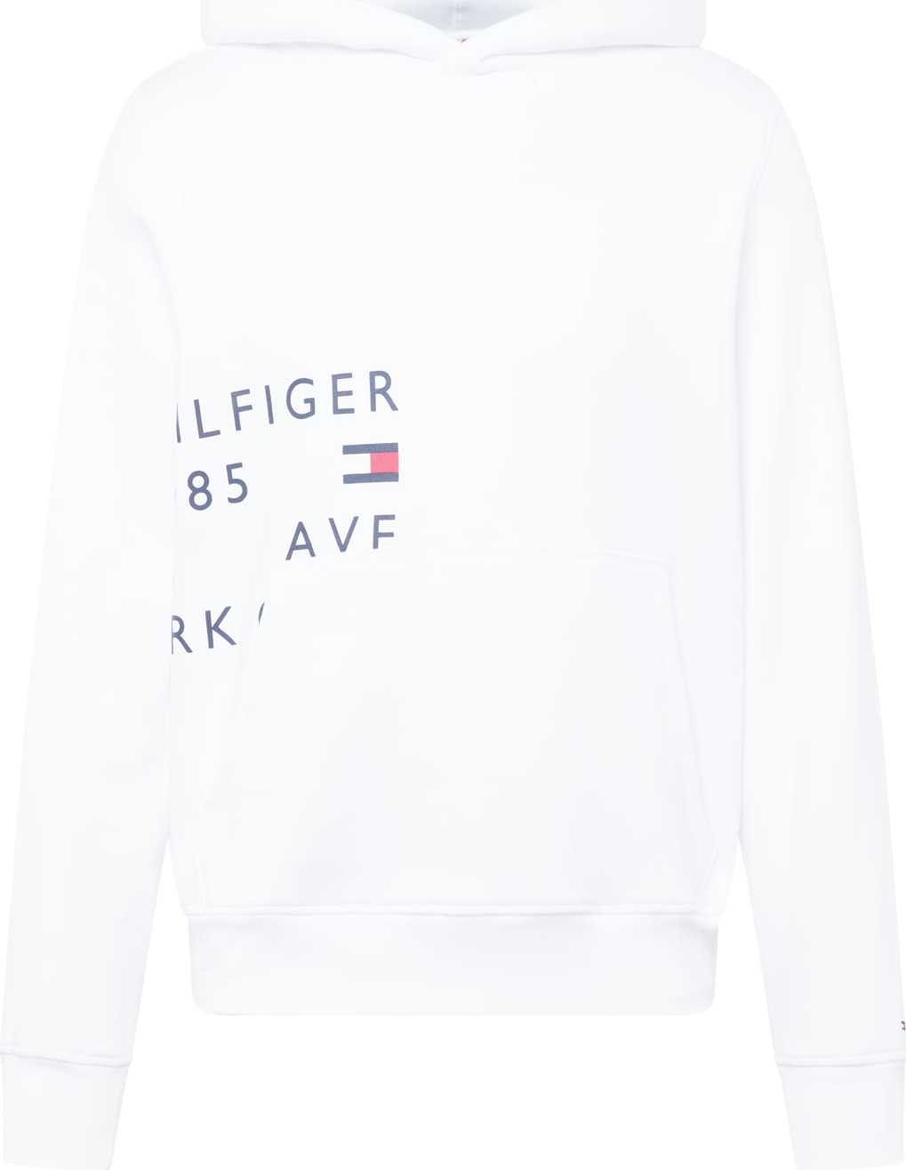 TOMMY HILFIGER Mikina námořnická modř / červená / bílá