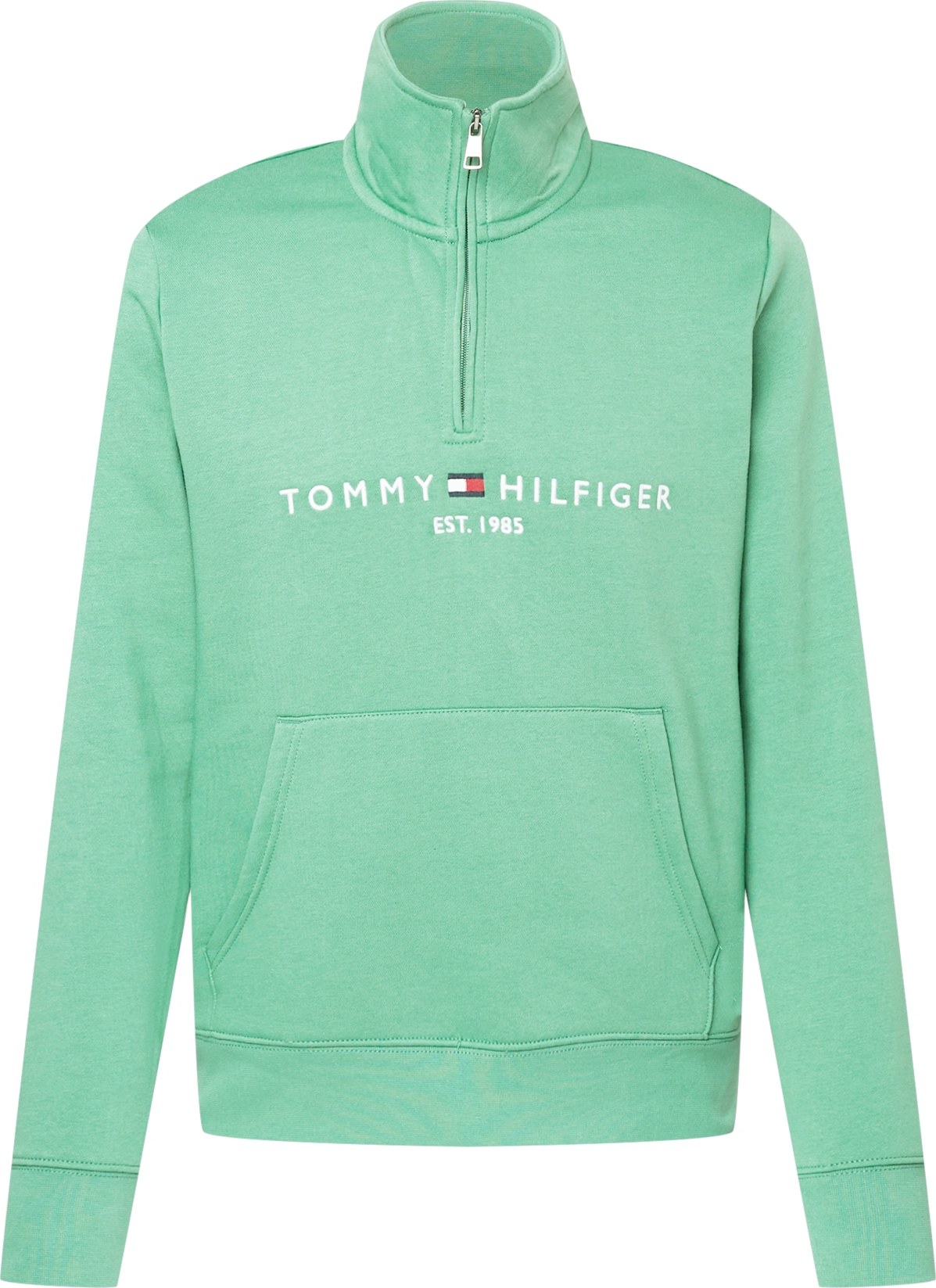 TOMMY HILFIGER Mikina námořnická modř / zelená / červená / bílá