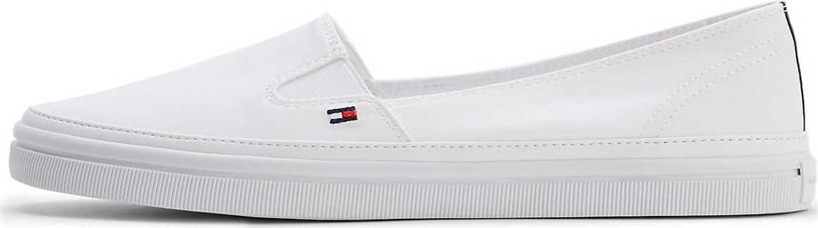 TOMMY HILFIGER Slip on boty 'Essential' námořnická modř / červená / bílá