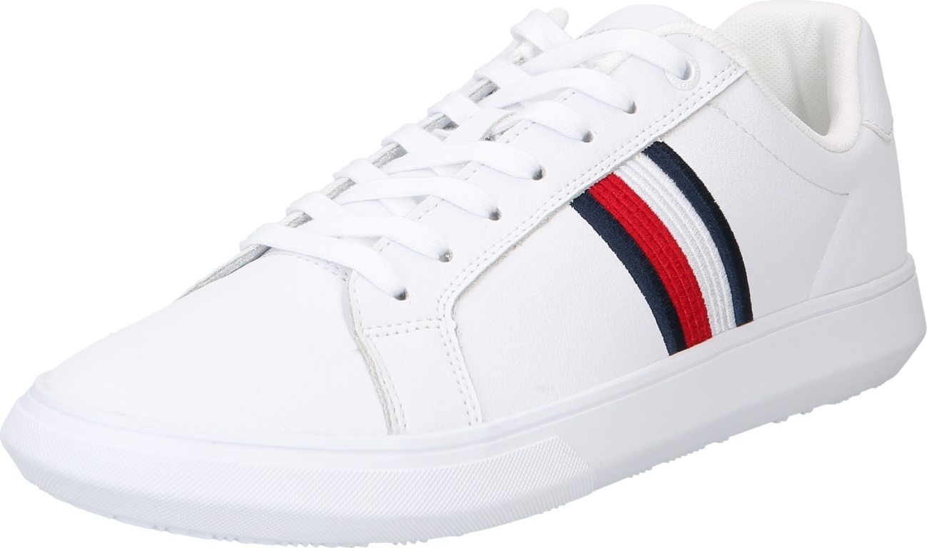 TOMMY HILFIGER Tenisky červená / černá / bílá