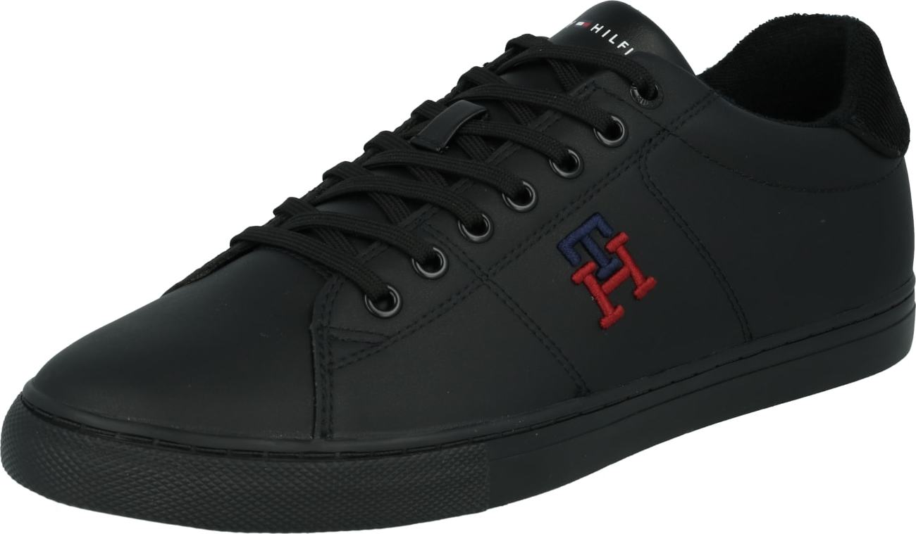 TOMMY HILFIGER Tenisky marine modrá / červená / černá