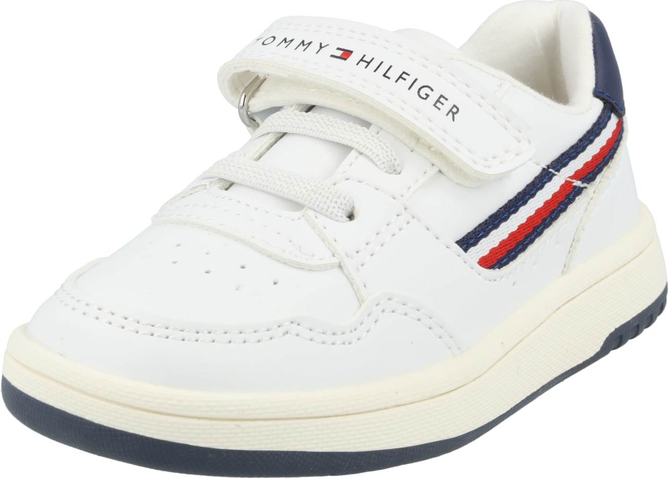 TOMMY HILFIGER Tenisky námořnická modř / červená / bílá