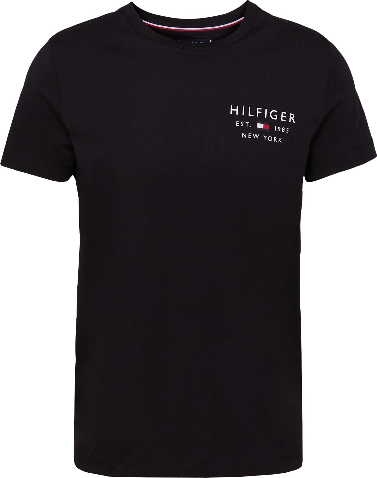 TOMMY HILFIGER Tričko marine modrá / červená / černá / bílá