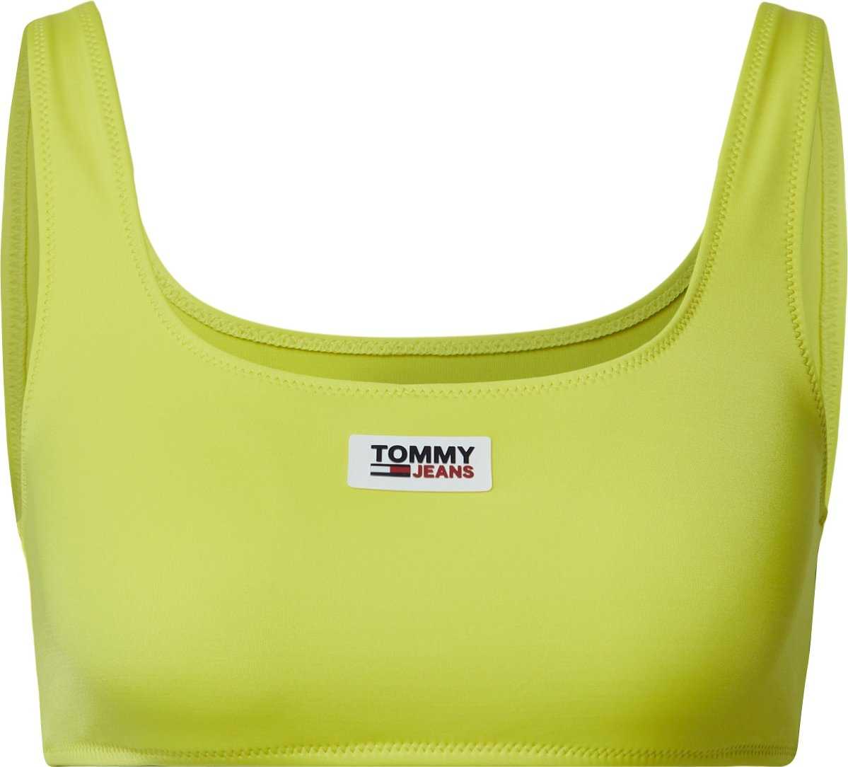 Tommy Hilfiger Underwear Horní díl plavek námořnická modř / limone / jasně červená / offwhite