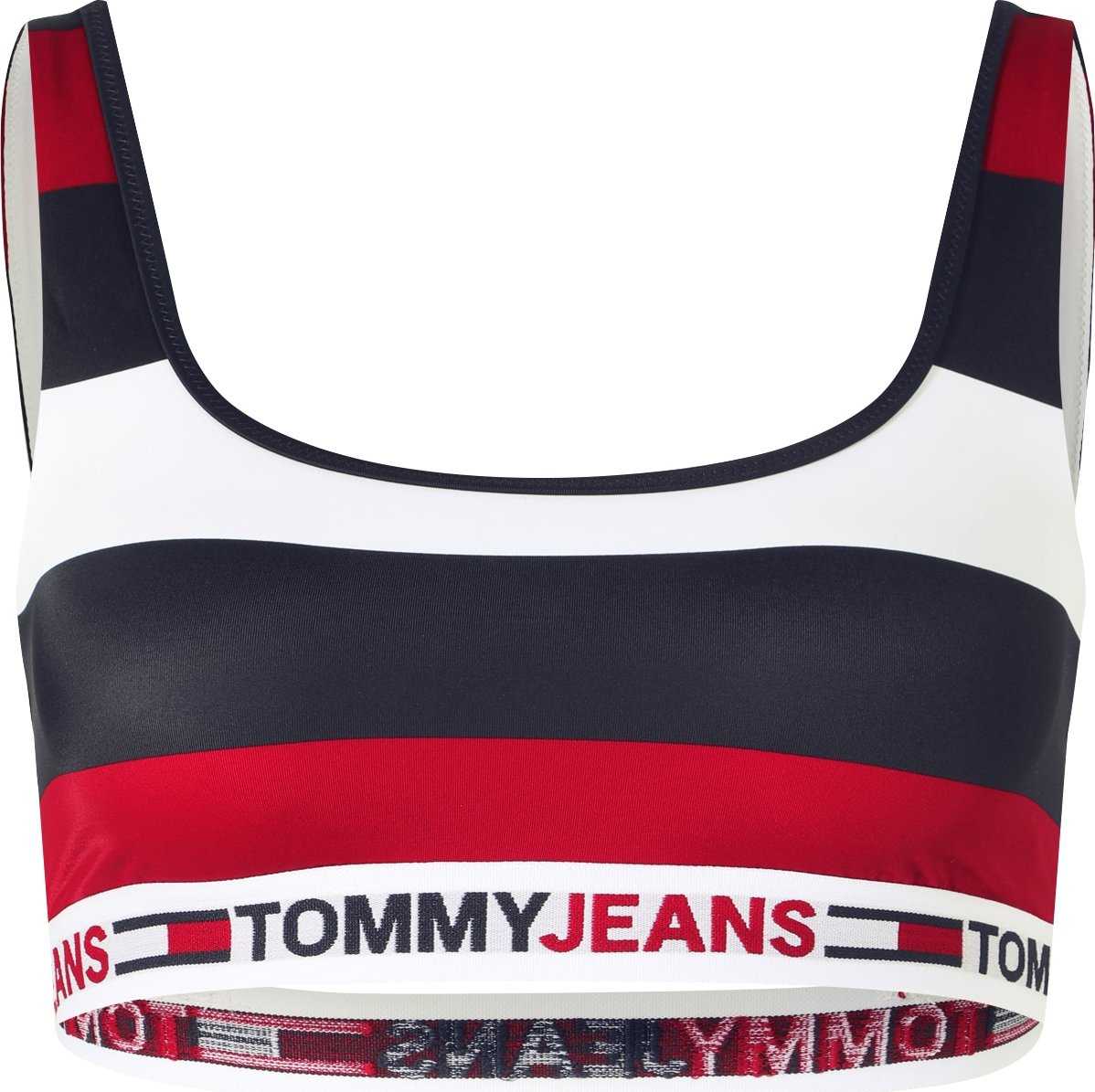 Tommy Hilfiger Underwear Horní díl plavek námořnická modř / červená / bílá