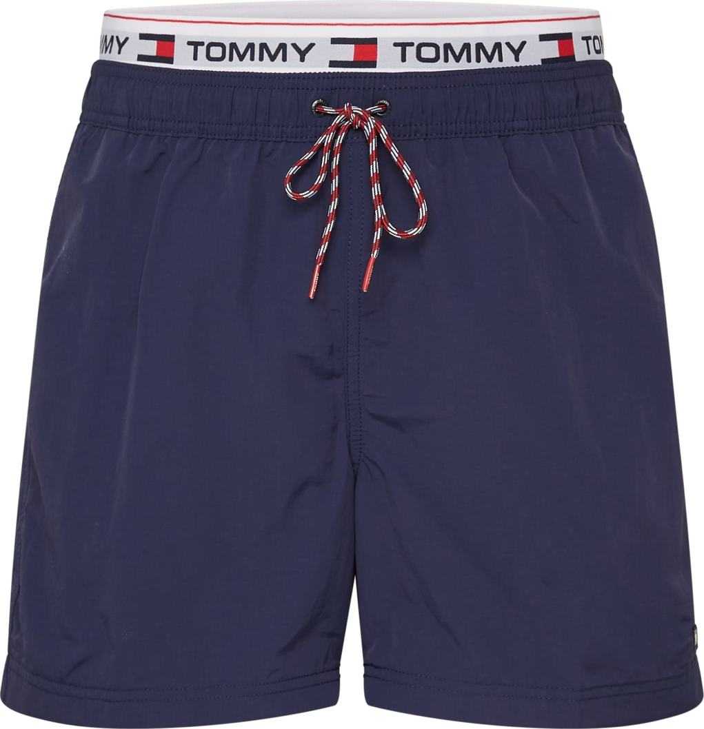 Tommy Hilfiger Underwear Plavecké šortky námořnická modř / červená / bílá