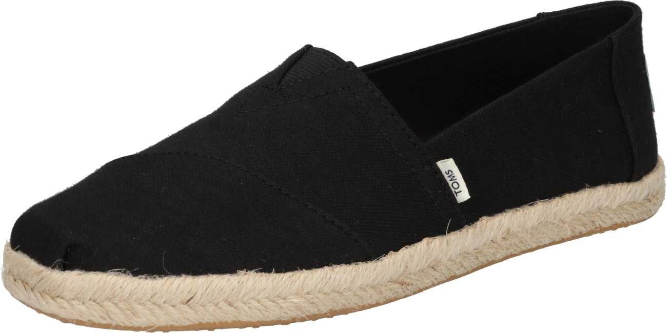 TOMS Espadrilky černá