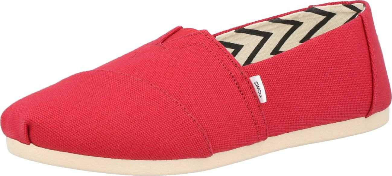 TOMS Espadrilky 'Alpargata' červená