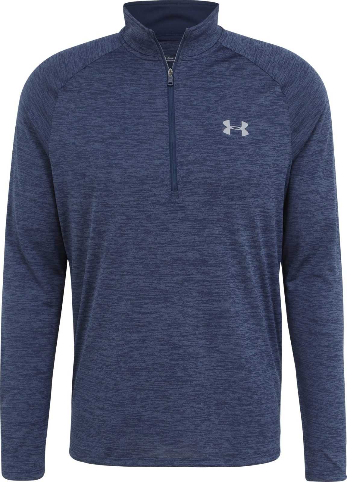 UNDER ARMOUR Funkční tričko 'Tech 2.0' marine modrá / chladná modrá / světle šedá