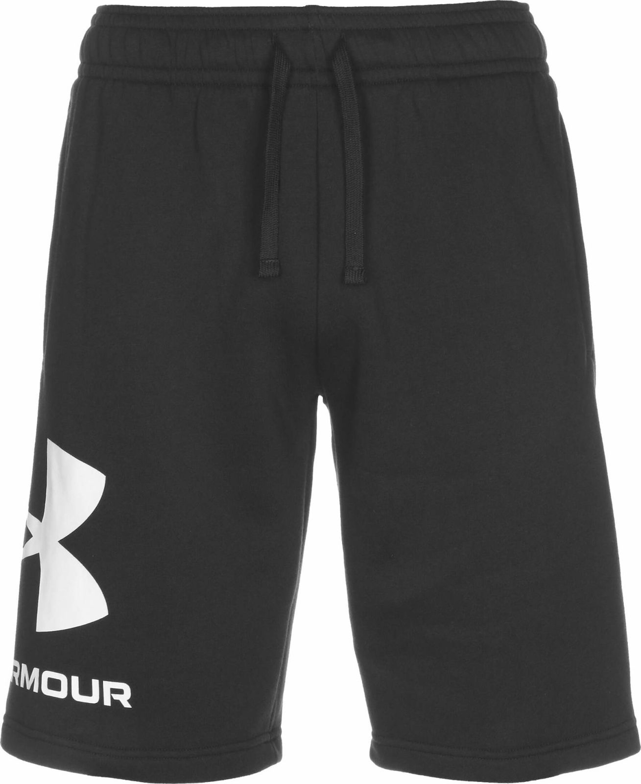 UNDER ARMOUR Sportovní kalhoty 'Rival' černá / bílá