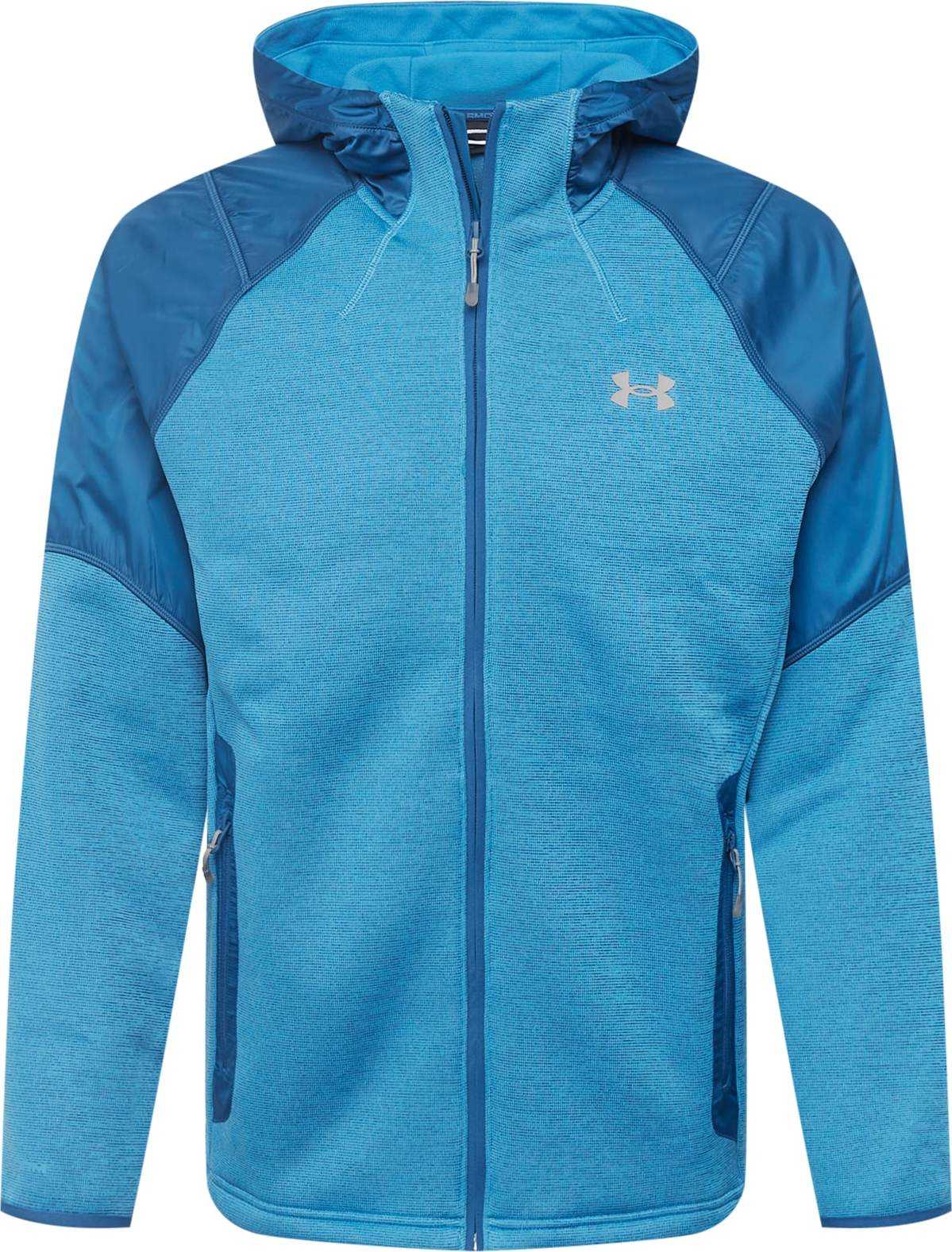 UNDER ARMOUR Sportovní mikina 'Essential' modrá / azurová