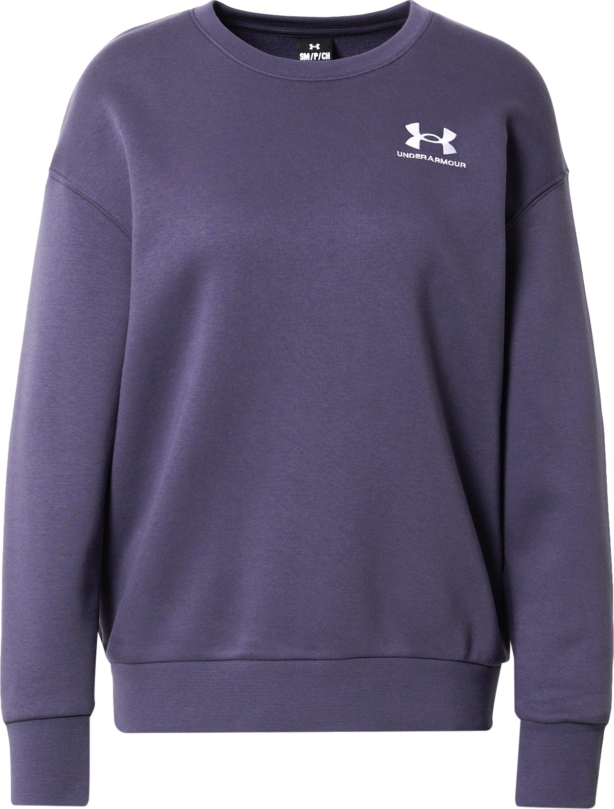 UNDER ARMOUR Sportovní mikina tmavě šedá / bílá