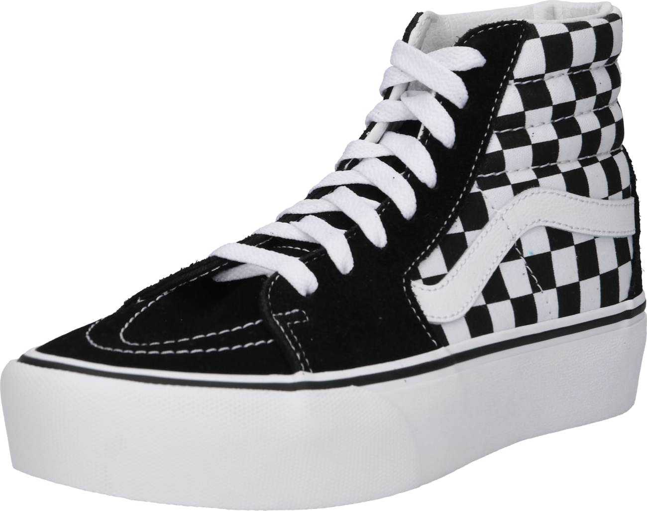 VANS Kotníkové tenisky 'SK8-HI PLATFORM 2.0' černá / bílá