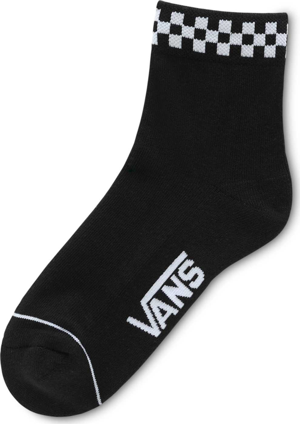 VANS Ponožky černá / bílá