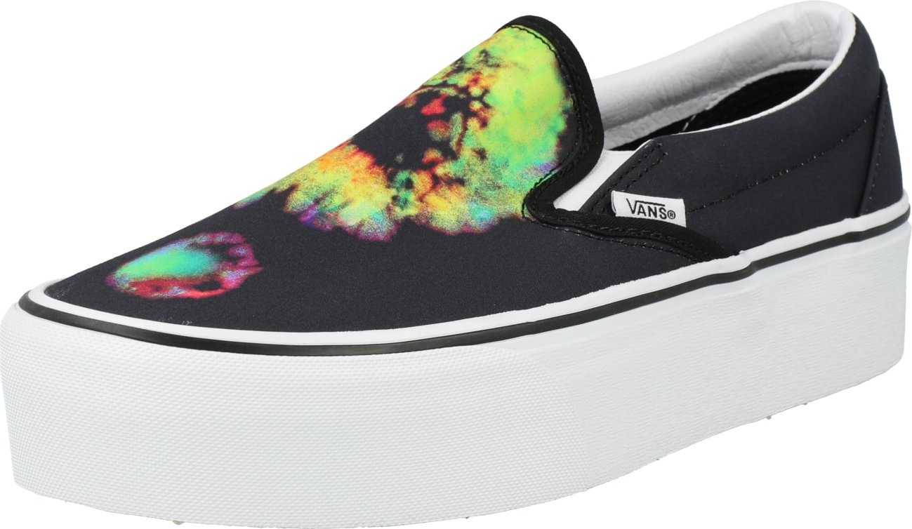 VANS Slip on boty noční modrá / kiwi / fialová