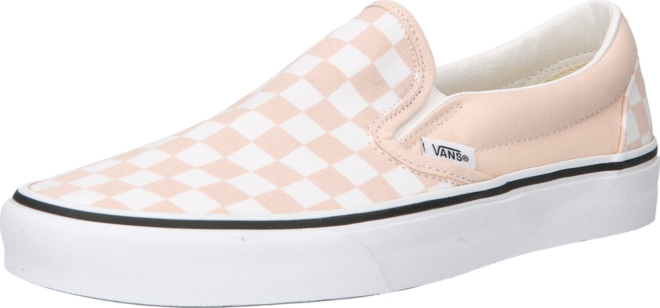 VANS Slip on boty pastelově růžová / bílá