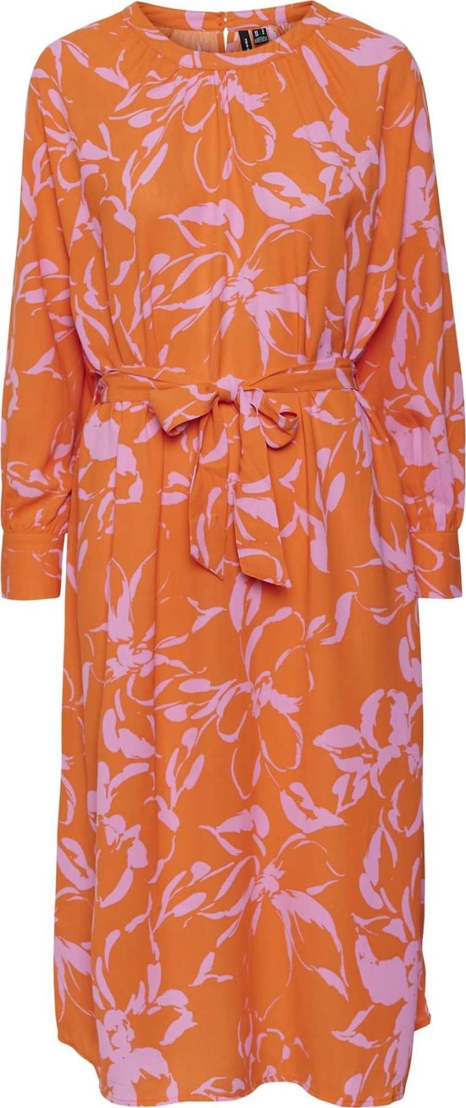 VERO MODA Šaty 'Inge' oranžová / pink