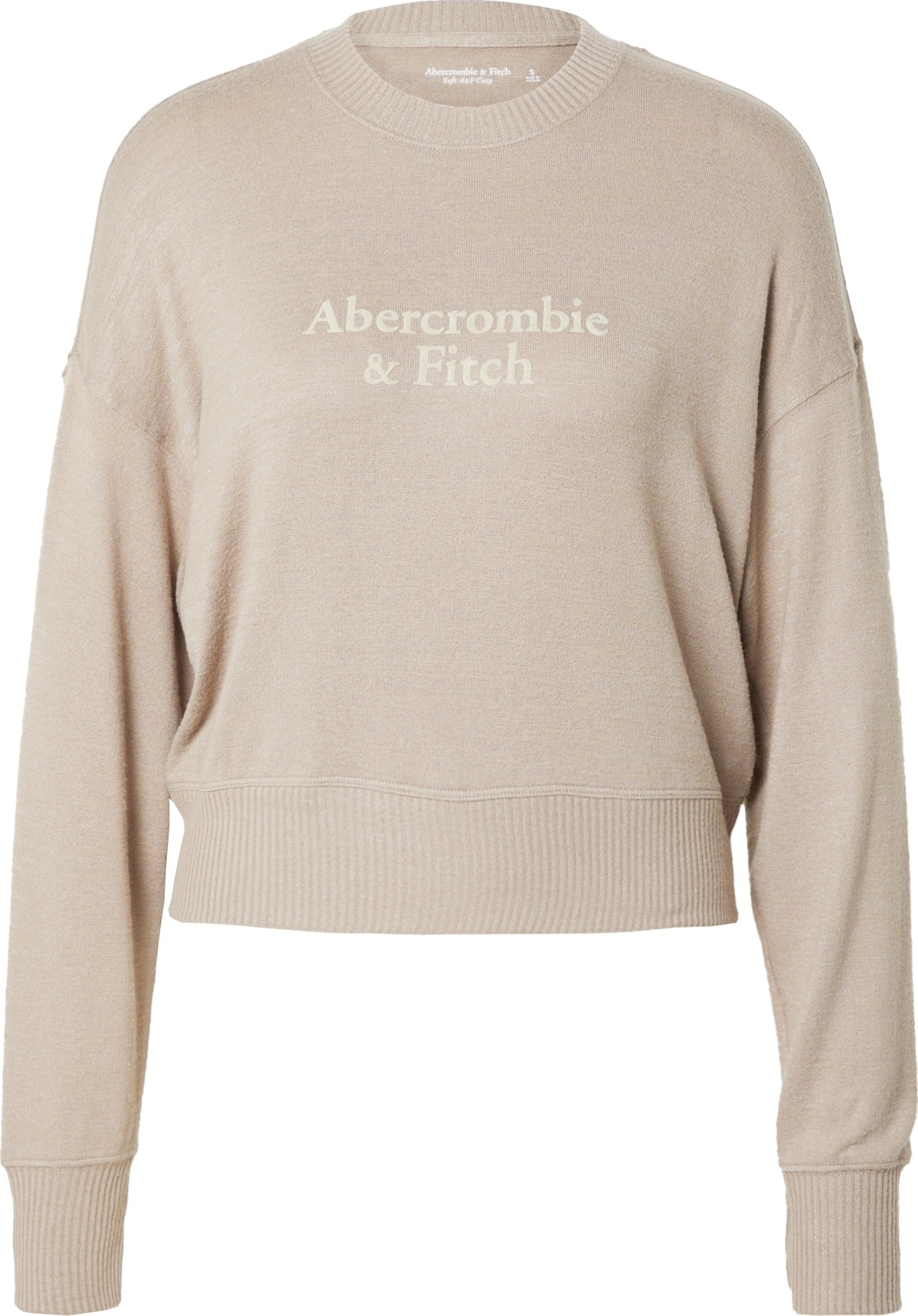 Abercrombie & Fitch Tričko béžová