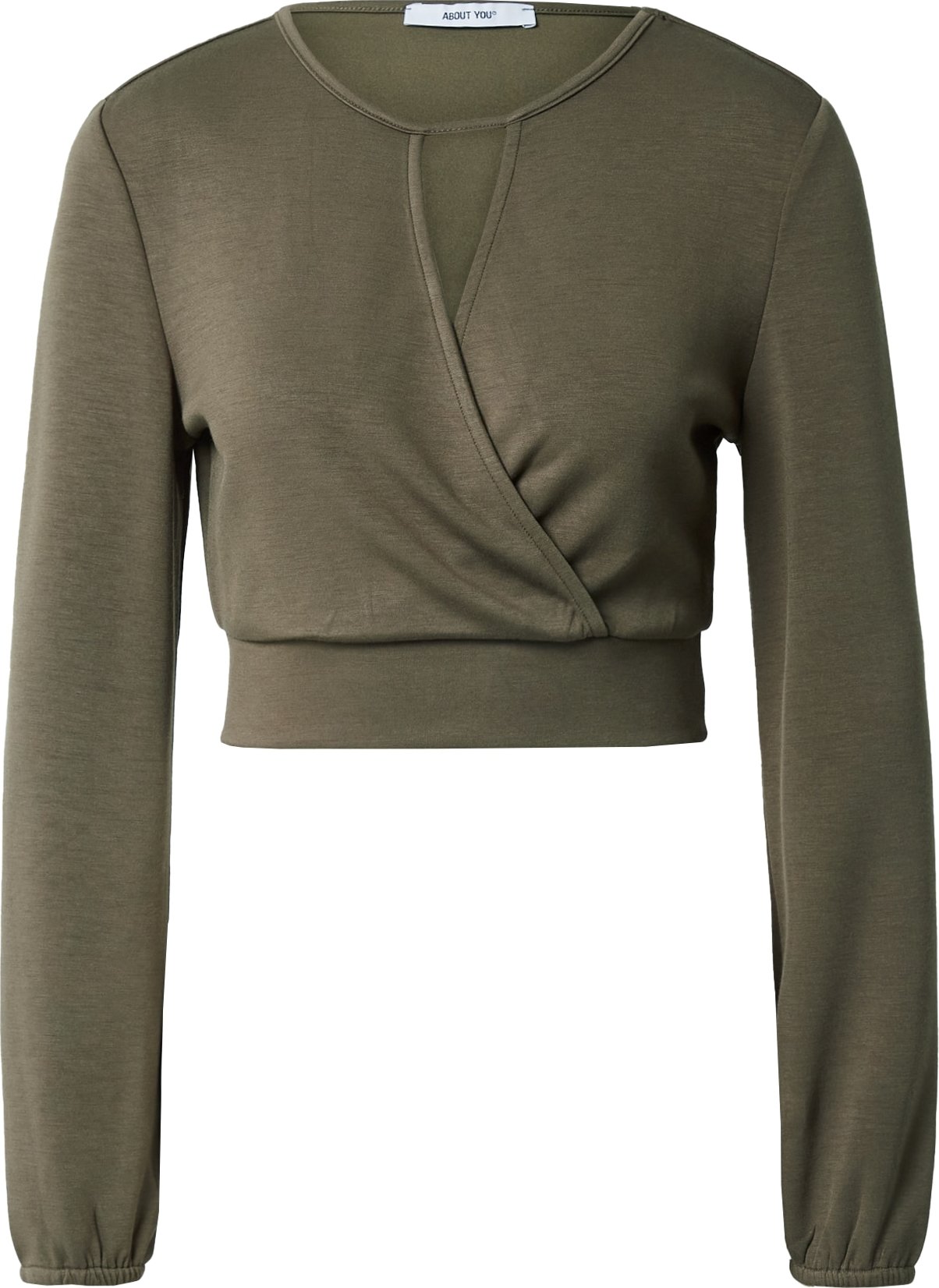 ABOUT YOU Tričko 'Rebecca' khaki