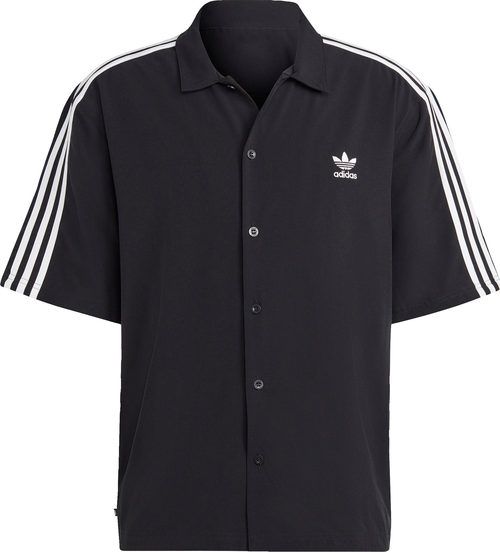 ADIDAS ORIGINALS Košile černá / bílá