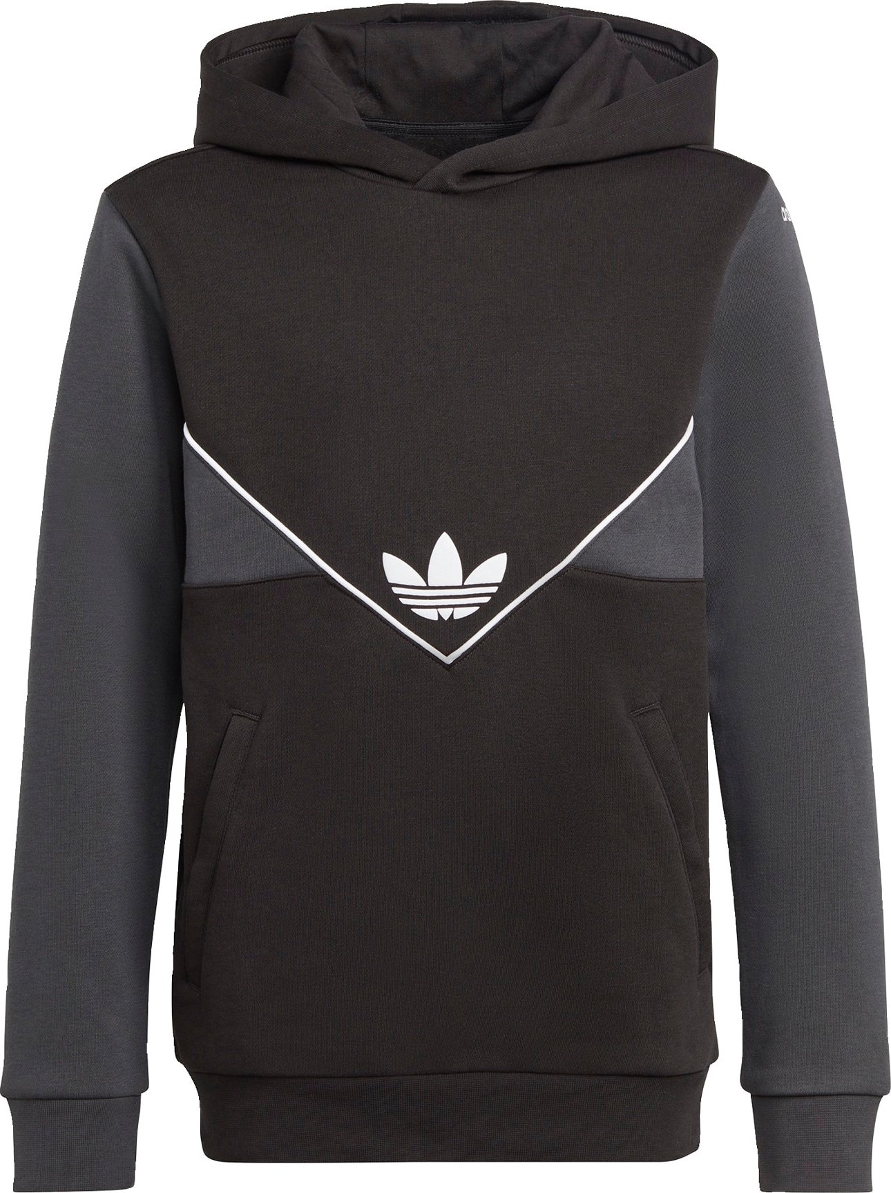 ADIDAS ORIGINALS Mikina antracitová / černá / bílá