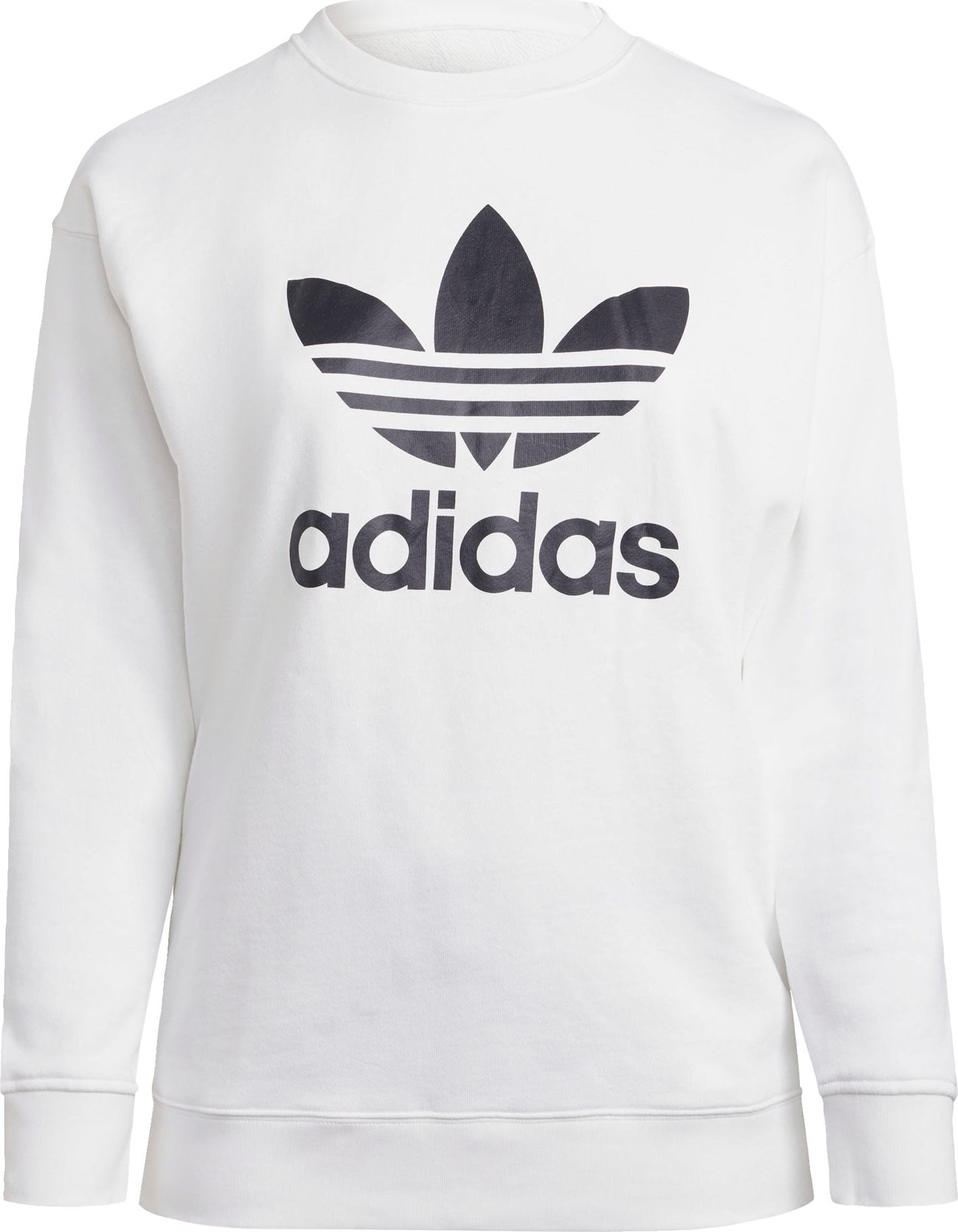 ADIDAS ORIGINALS Mikina černá / bílá