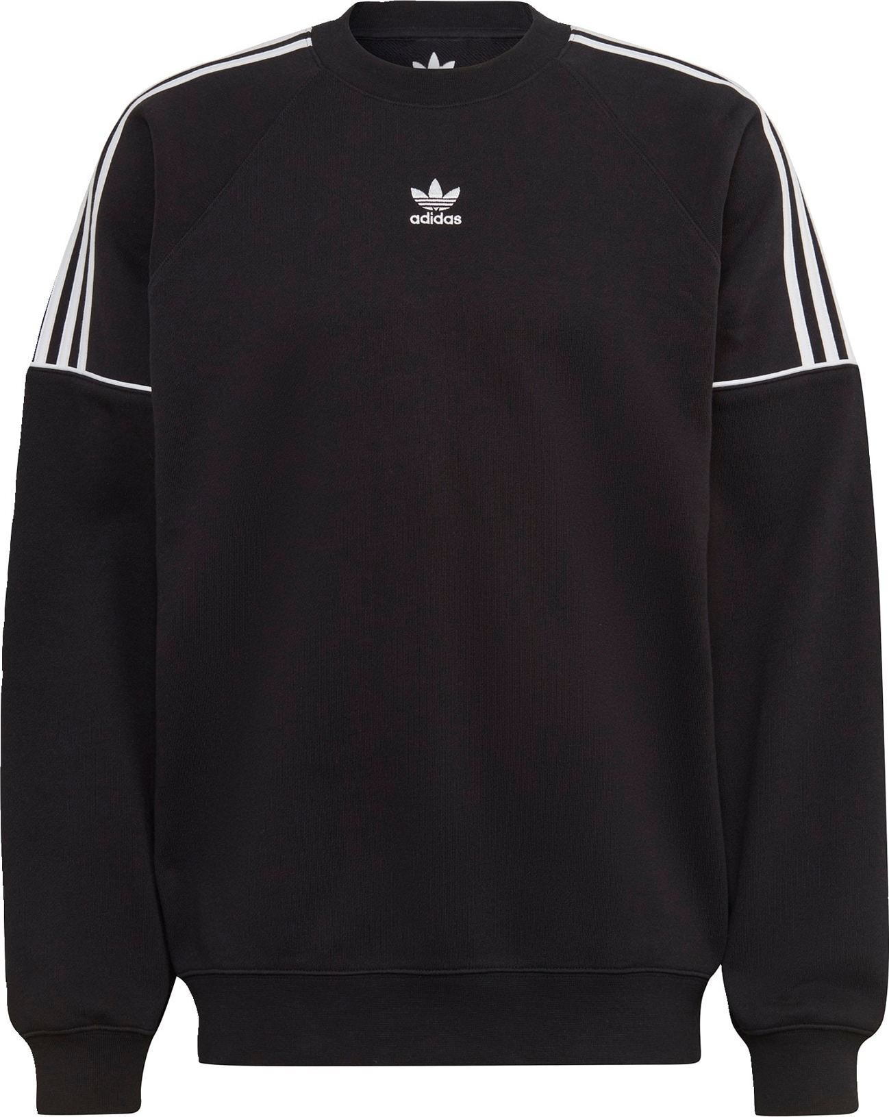 ADIDAS ORIGINALS Mikina černá / bílá