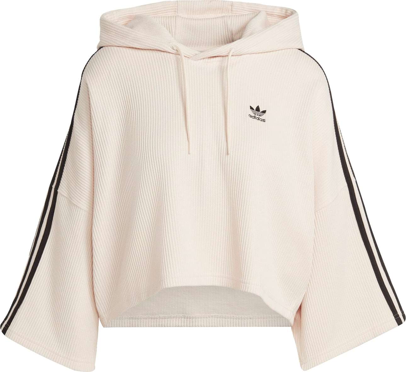 ADIDAS ORIGINALS Mikina černá / bílá