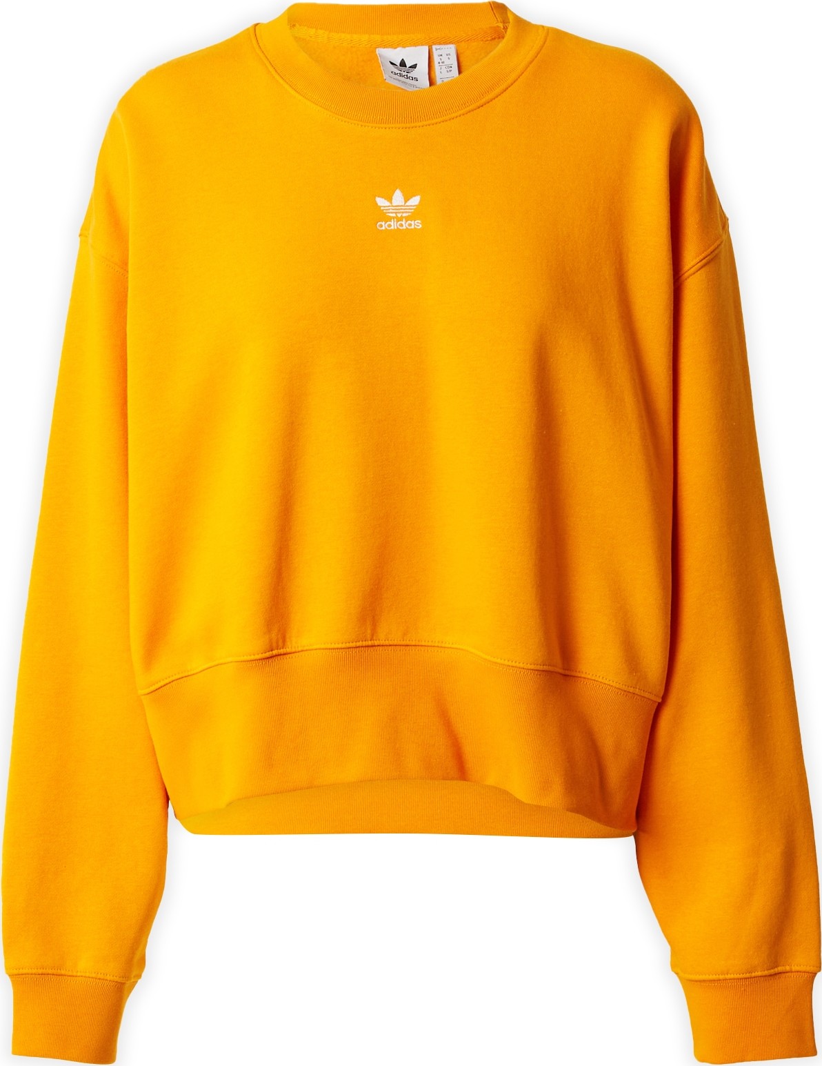 ADIDAS ORIGINALS Mikina oranžová / bílá