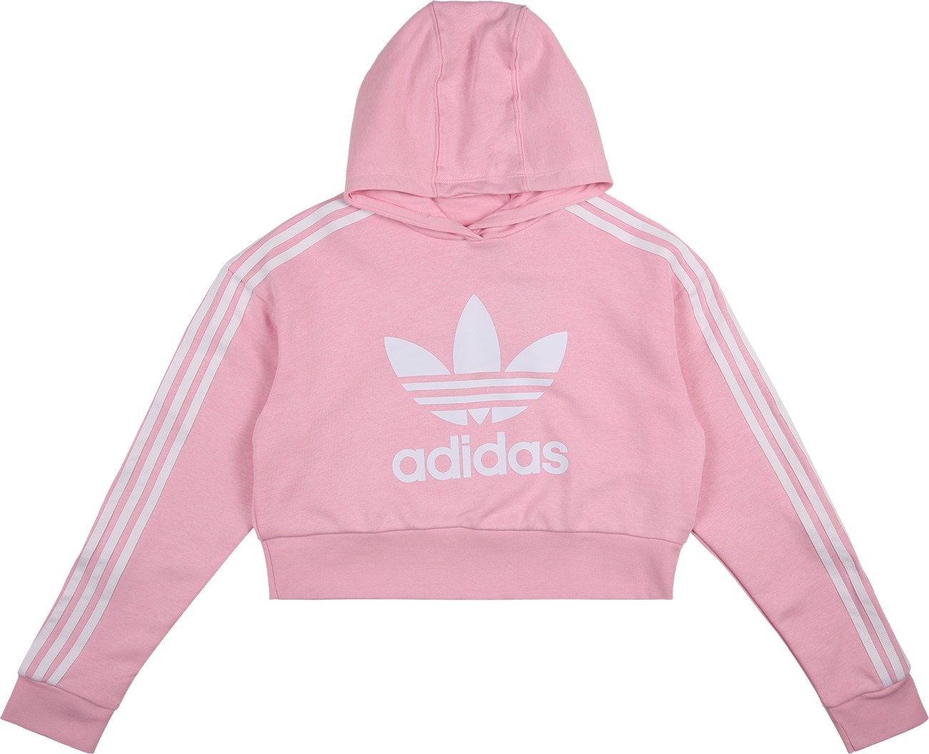 ADIDAS ORIGINALS Mikina růžová / bílá