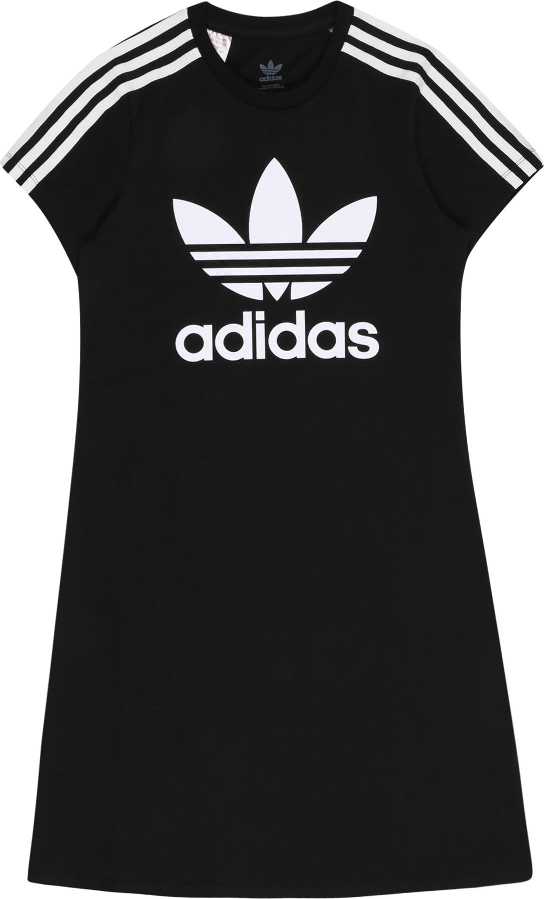 ADIDAS ORIGINALS Šaty černá / bílá