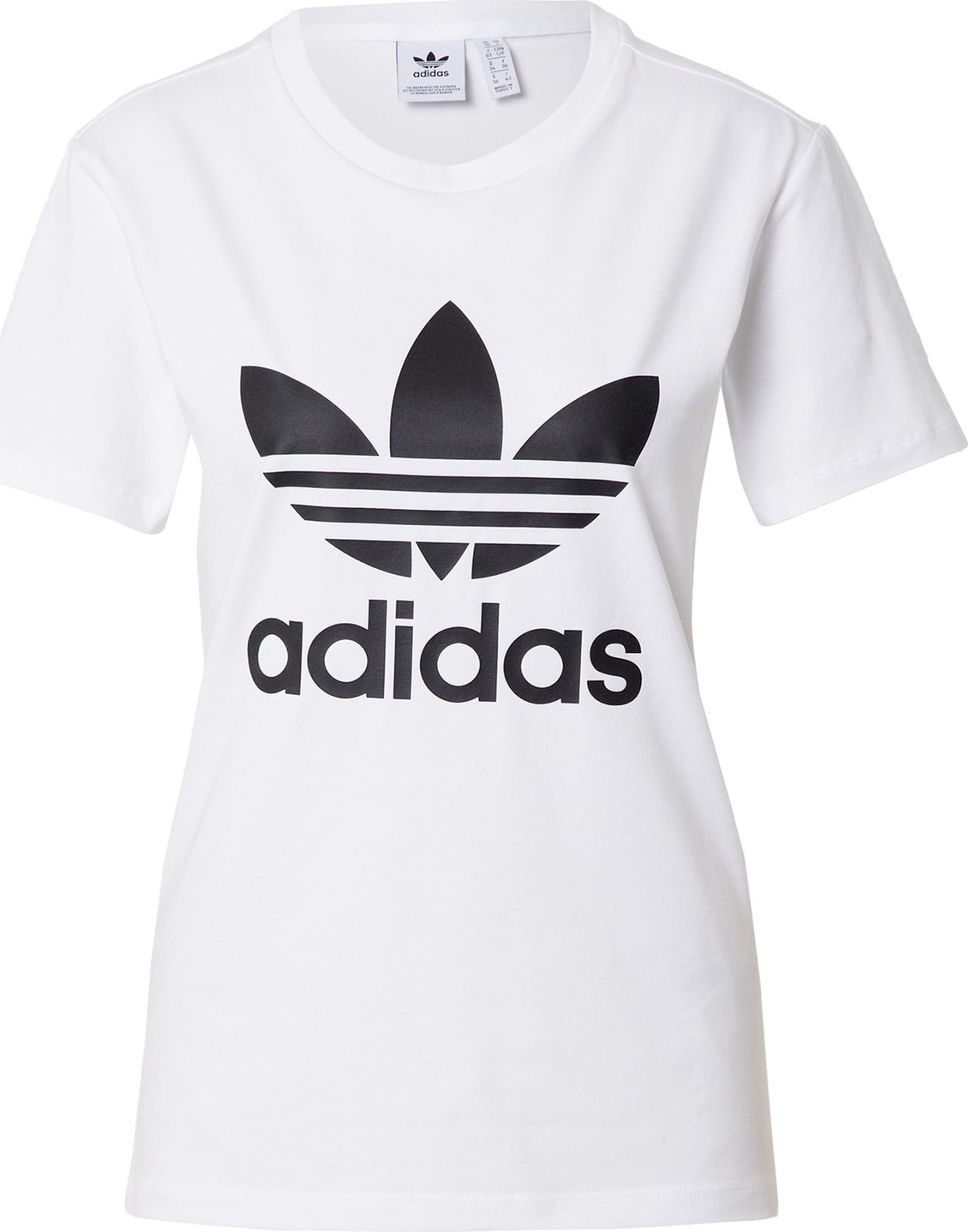 ADIDAS ORIGINALS Tričko černá / bílá