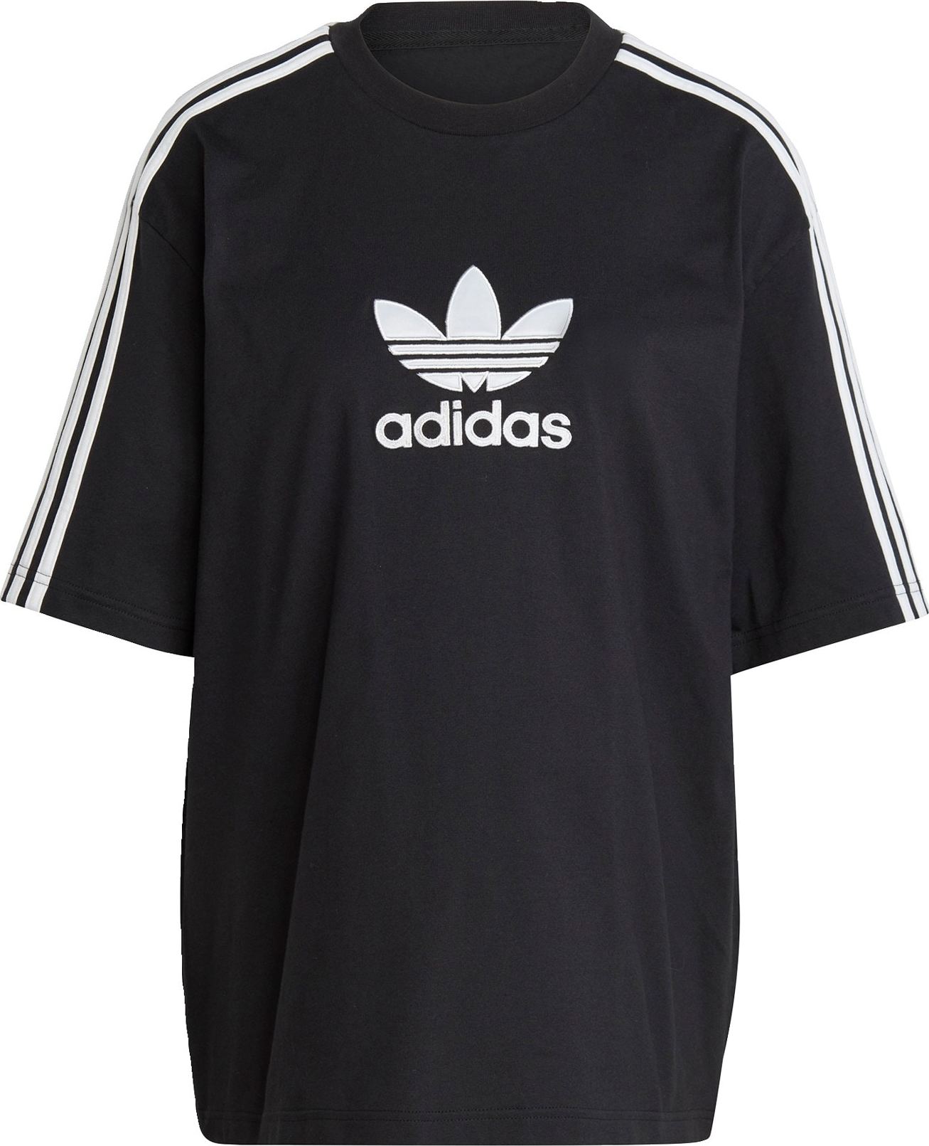 ADIDAS ORIGINALS Tričko černá / bílá